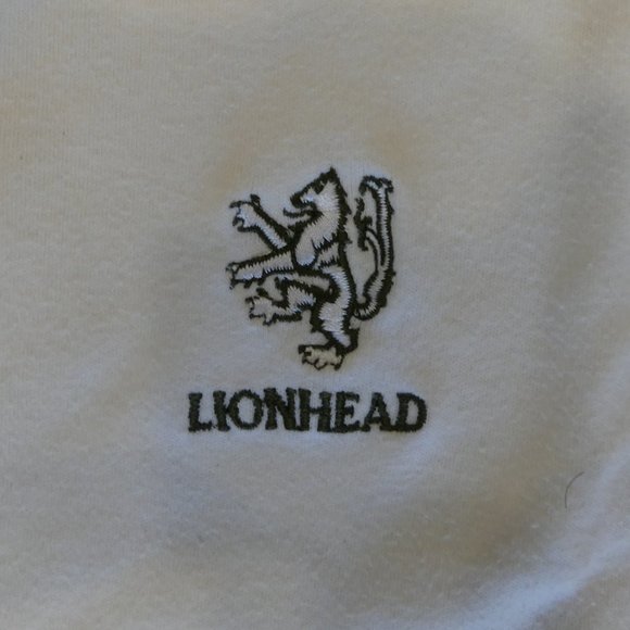 Lionhead La Mode Active Sportswear White Large Polo - Picture 2 of 5